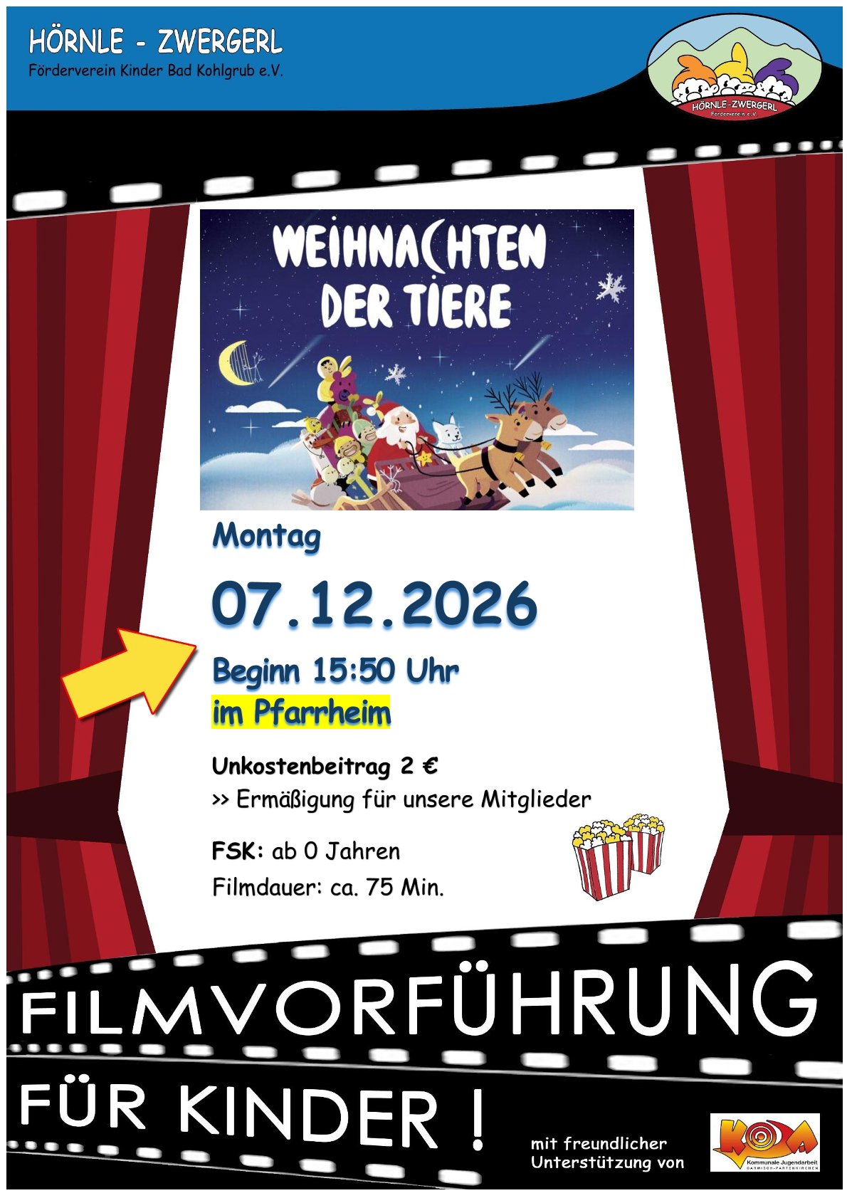 Kinotermine Schuljahr 24/25